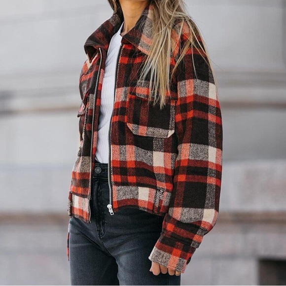 HYFVE Plaid Jacket - Picture 1 of 8